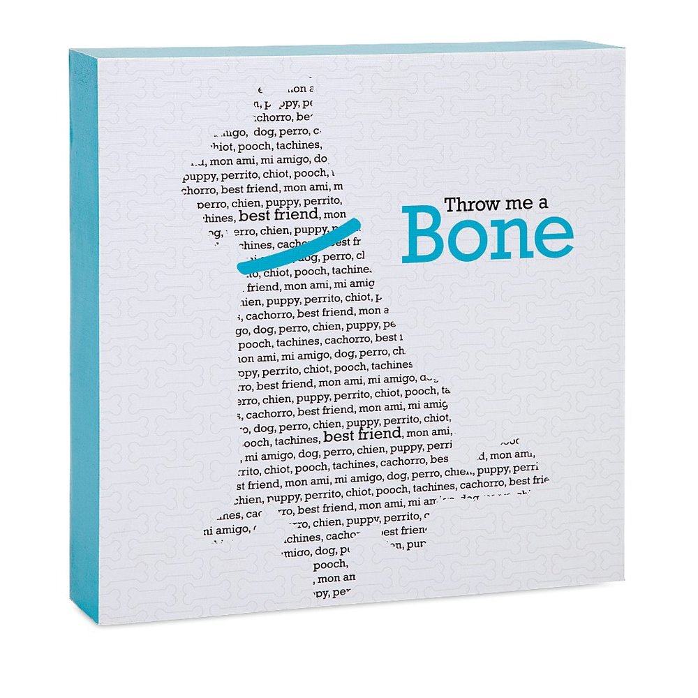 Throw Me a Bone Wall Decor